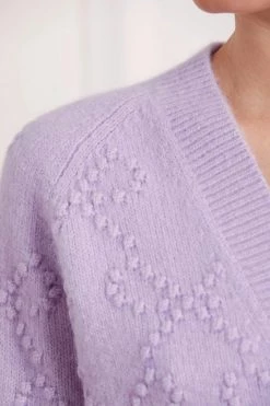 Needle & Thread Holding LTD Bow Stitch Cropped Cardigan