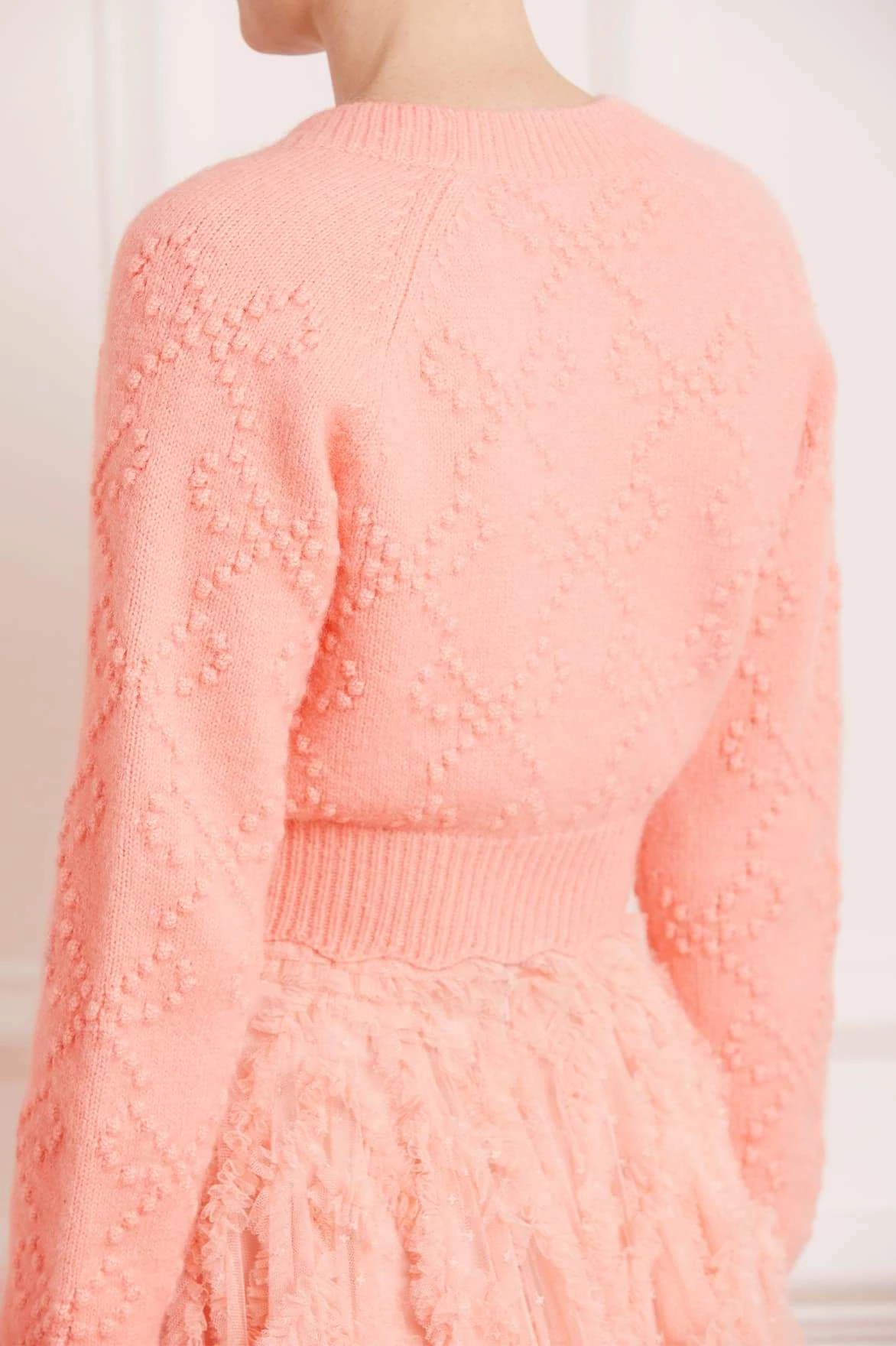 Needle & Thread Holding LTD Bow Stitch Cropped Cardigan 7 Needle & Thread Holding LTD Bow Stitch Cropped Cardigan