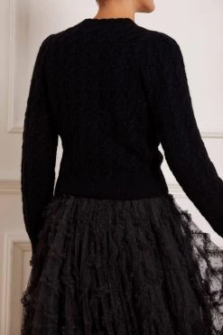 Needle & Thread Holding LTD All - Womenswear Cable Bobble Short Cardigan