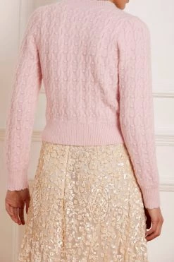 Needle & Thread Holding LTD Cable Bobble Short Cardigan All - Womenswear