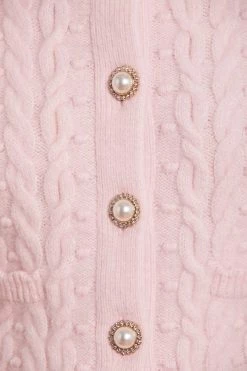 Needle & Thread Holding LTD Cable Bobble Short Cardigan All - Womenswear