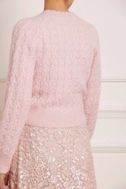 Needle & Thread Holding LTD Cable Bobble Short Cardigan All - Womenswear