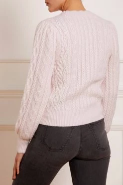 Needle & Thread Holding LTD Cable Jewelled Button Midline Jumper