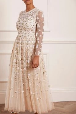 Needle & Thread Holding LTD All - Womenswear Camellia Ditsy Ankle Gown