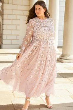 Needle & Thread Holding LTD Camellia Ditsy Ankle Gown All - Womenswear