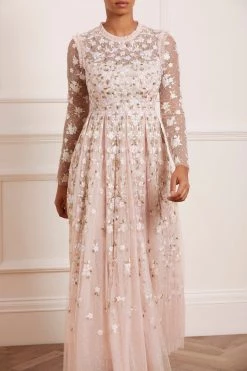 Needle & Thread Holding LTD Camellia Ditsy Ankle Gown All - Womenswear