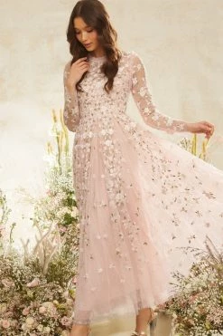 Needle & Thread Holding LTD Camellia Ditsy Ankle Gown All - Womenswear