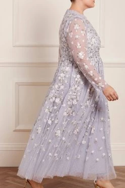 Needle & Thread Holding LTD Camellia Ditsy Ankle Gown