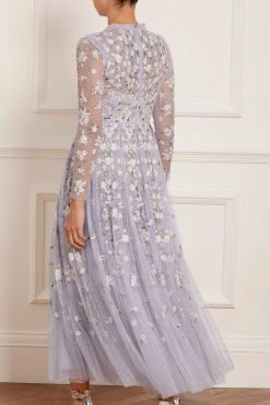 Needle & Thread Holding LTD Camellia Ditsy Ankle Gown