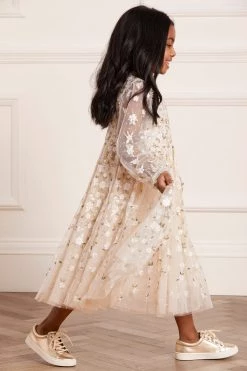 UK Needle & Thread Holding LTD Camellia Ditsy Long Sleeve Kids Dress All-Kids