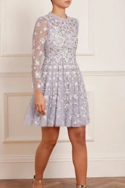 Needle & Thread Holding LTD Camellia Ditsy Mini Dress