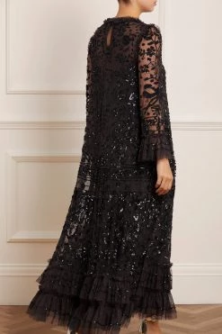 Needle & Thread Holding LTD Celia Long Sleeve Ankle Gown 16 Needle & Thread Holding LTD Celia Long Sleeve Ankle Gown