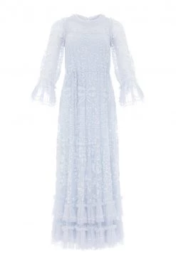 Needle & Thread Holding LTD Celia Long Sleeve Ankle Gown All - Womenswear