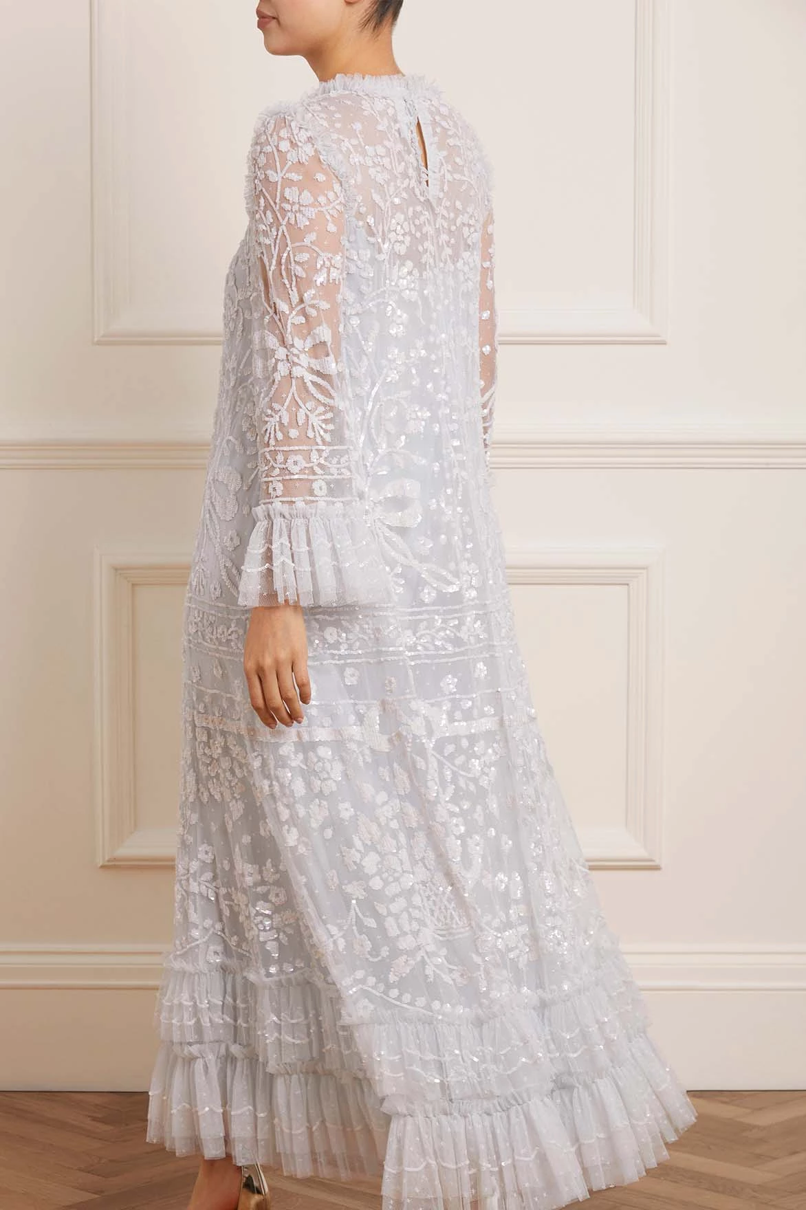 Needle & Thread Holding LTD Celia Long Sleeve Ankle Gown All - Womenswear 8 Needle & Thread Holding LTD Celia Long Sleeve Ankle Gown All - Womenswear