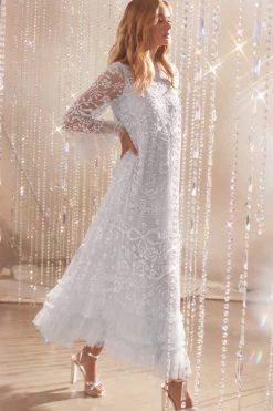 Needle & Thread Holding LTD Celia Long Sleeve Ankle Gown All - Womenswear 17 Needle & Thread Holding LTD Celia Long Sleeve Ankle Gown All - Womenswear