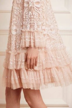 Needle & Thread Holding LTD All - Womenswear Celia Long Sleeve Mini Dress