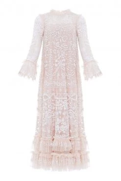 Needle & Thread Holding LTD All - Womenswear Celia Long Sleeve Ankle Gown