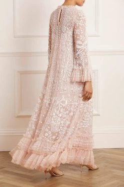 Needle & Thread Holding LTD All - Womenswear Celia Long Sleeve Ankle Gown