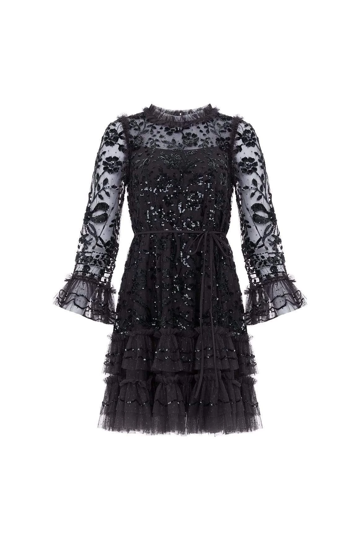 Needle & Thread Holding LTD All - Womenswear Celia Long Sleeve Mini Dress 2 Needle & Thread Holding LTD All - Womenswear Celia Long Sleeve Mini Dress