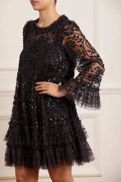 Needle & Thread Holding LTD All - Womenswear Celia Long Sleeve Mini Dress 11 Needle & Thread Holding LTD All - Womenswear Celia Long Sleeve Mini Dress