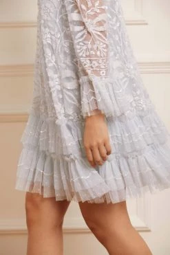 Needle & Thread Holding LTD All - Womenswear Celia Long Sleeve Mini Dress