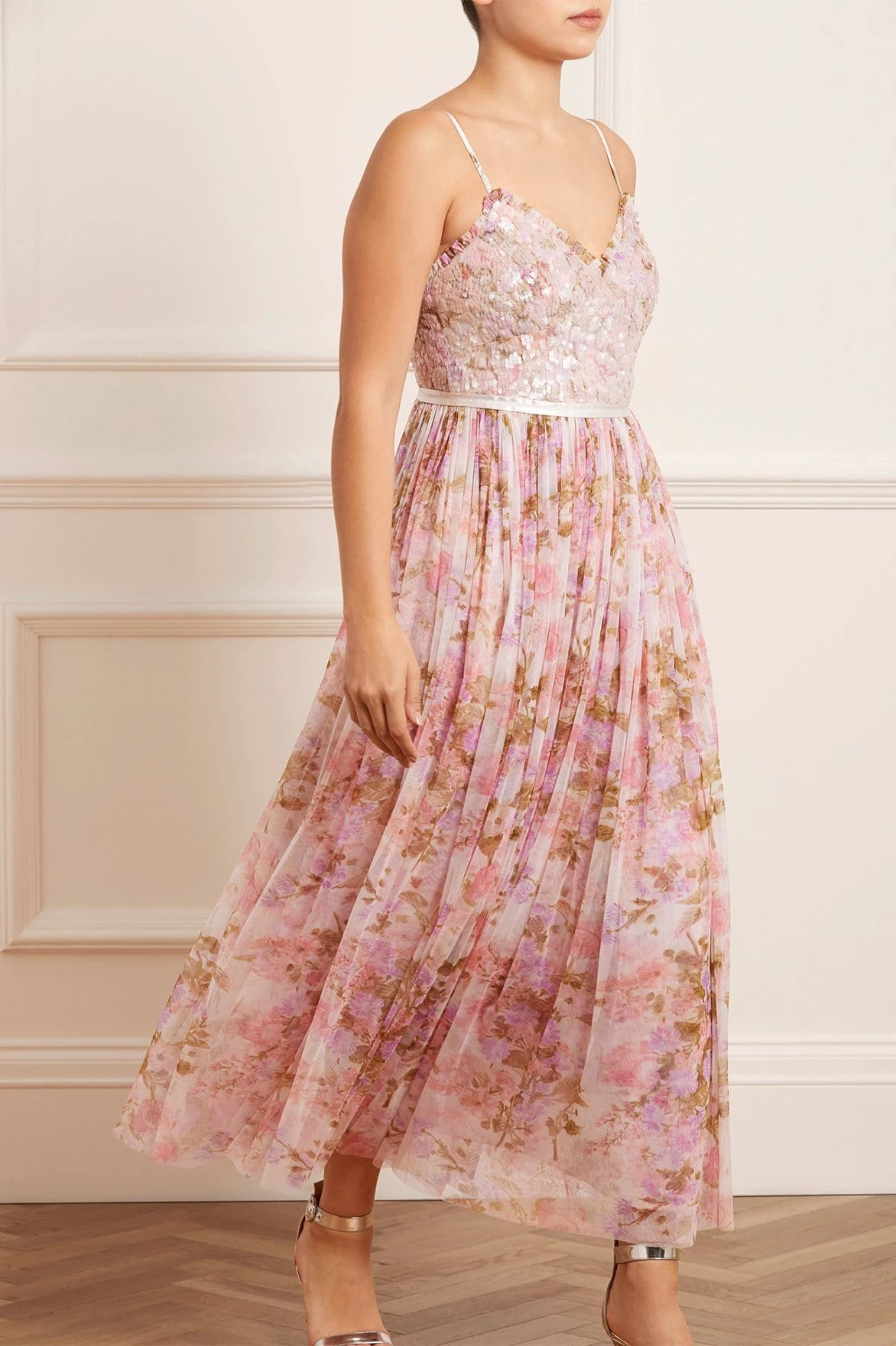 Needle & Thread Holding LTD Darling Meadow Bodice Cami Gown 1 Needle & Thread Holding LTD Darling Meadow Bodice Cami Gown