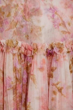 Needle & Thread Holding LTD Darling Meadow Off Shoulder Micro Mini Dress