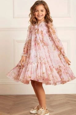 Needle & Thread Holding LTD All-Kids Darling Meadow Ruby Bloom Kids Dress 9 Needle & Thread Holding LTD All-Kids Darling Meadow Ruby Bloom Kids Dress