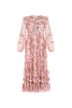 Needle & Thread Holding LTD Darling Meadow Ruffle Ballerina Dress All - Womenswear