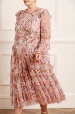 Needle & Thread Holding LTD Darling Meadow Ruffle Ballerina Dress All - Womenswear