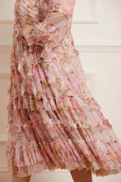 Needle & Thread Holding LTD Darling Meadow Ruffle Ballerina Dress All - Womenswear