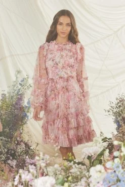 Needle & Thread Holding LTD All - Womenswear Darling Meadow Ruffle Mini Dress