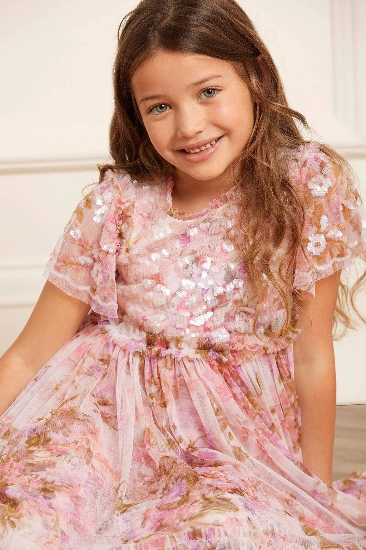 Needle & Thread Holding LTD Darling Meadow Sequin Bodice Kids Dress All-Kids 4 Needle & Thread Holding LTD Darling Meadow Sequin Bodice Kids Dress All-Kids