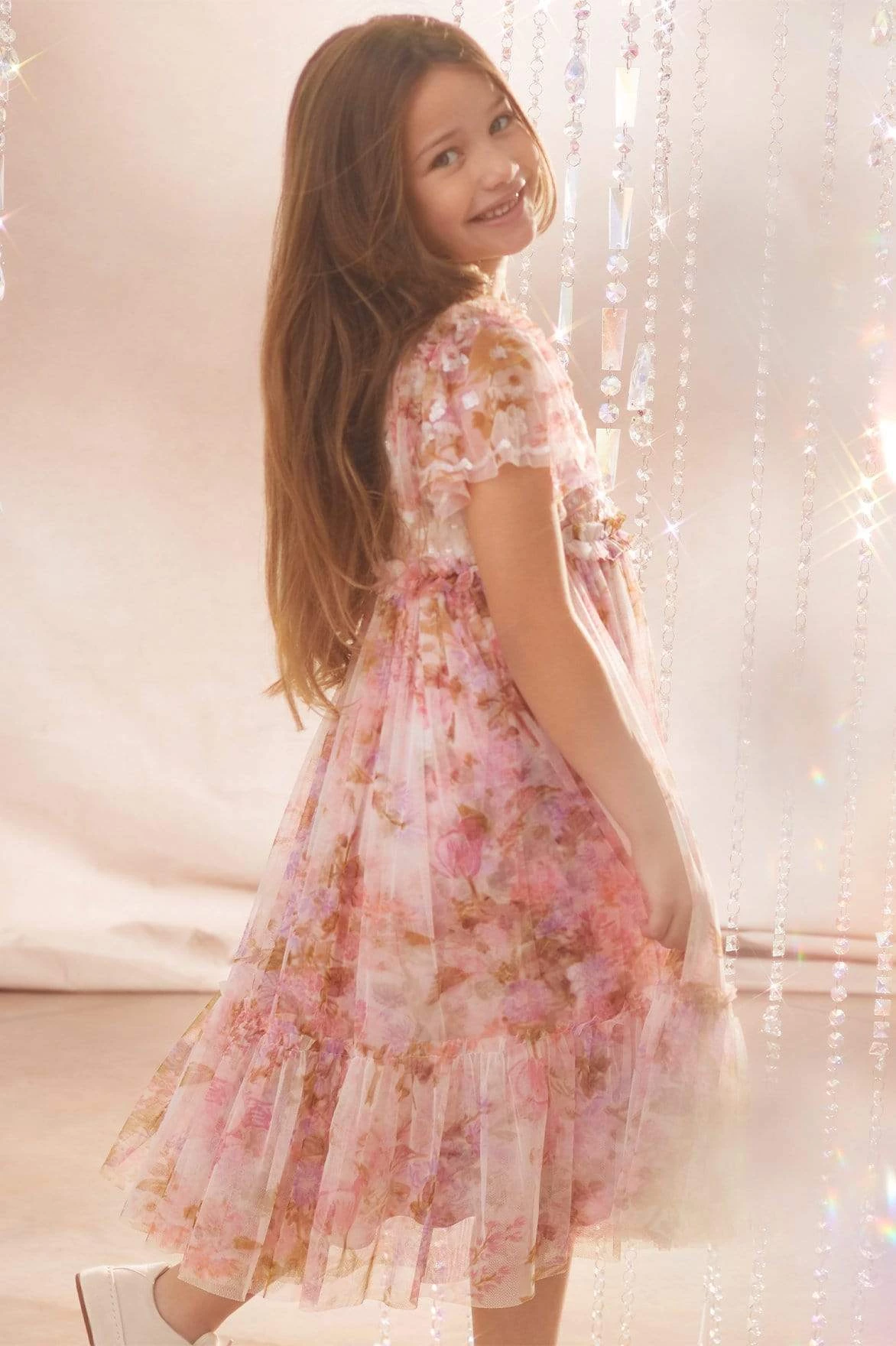 Needle & Thread Holding LTD Darling Meadow Sequin Bodice Kids Dress All-Kids 7 Needle & Thread Holding LTD Darling Meadow Sequin Bodice Kids Dress All-Kids