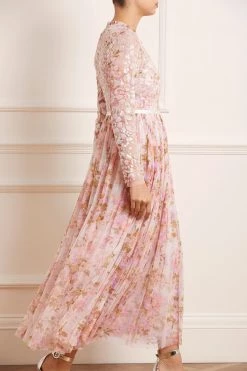 Needle & Thread Holding LTD All - Womenswear Darling Meadow V-Neck Bodice Ankle Gown