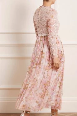 Needle & Thread Holding LTD All - Womenswear Darling Meadow V-Neck Bodice Ankle Gown