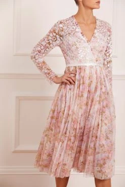 Needle & Thread Holding LTD All - Womenswear Darling Meadow V-Neck Bodice Midaxi Dress