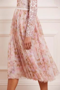 Needle & Thread Holding LTD All - Womenswear Darling Meadow V-Neck Bodice Midaxi Dress