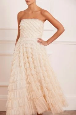 Premium Dress Store 17 Needle & Thread Holding LTD Elizabeth Rose Corset Ankle Gown