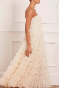 Needle & Thread Holding LTD Elizabeth Rose Corset Ankle Gown