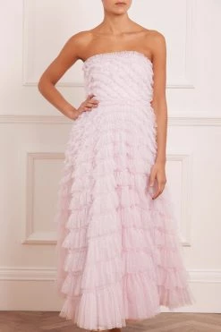 Needle & Thread Holding LTD Elizabeth Rose Corset Ankle Gown All - Womenswear