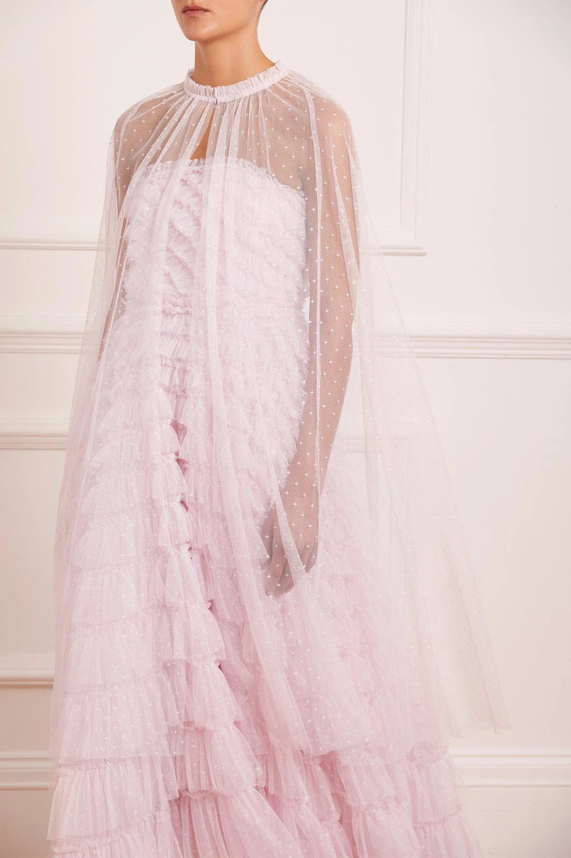 Needle & Thread Holding LTD Elizabeth Rose Midaxi Cape 1 Needle & Thread Holding LTD Elizabeth Rose Midaxi Cape