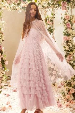 Needle & Thread Holding LTD Elizabeth Rose Midaxi Cape 11 Needle & Thread Holding LTD Elizabeth Rose Midaxi Cape