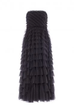 Needle & Thread Holding LTD Elizabeth Rose Strapless Corset Ankle Gown