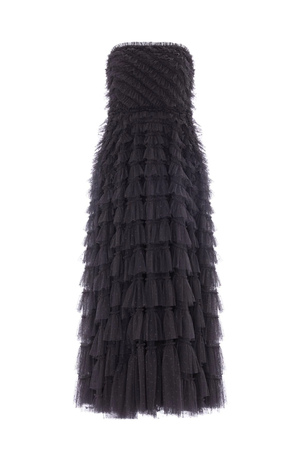 Needle & Thread Holding LTD Elizabeth Rose Strapless Corset Ankle Gown 2 Needle & Thread Holding LTD Elizabeth Rose Strapless Corset Ankle Gown