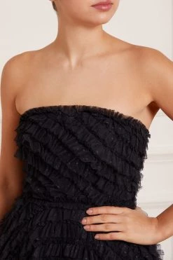 Needle & Thread Holding LTD Elizabeth Rose Strapless Corset Ankle Gown 17 Needle & Thread Holding LTD Elizabeth Rose Strapless Corset Ankle Gown