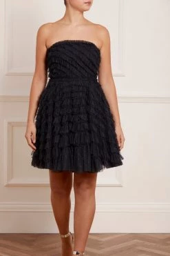 Needle & Thread Holding LTD Elizabeth Rose Strapless Corset Micro Mini Dress 12 Needle & Thread Holding LTD Elizabeth Rose Strapless Corset Micro Mini Dress