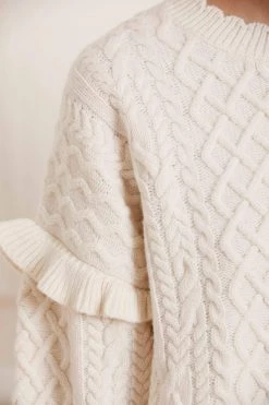 Needle & Thread Holding LTD Elsie Cable Short Jumper All - Womenswear