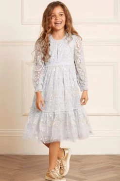 Needle & Thread Holding LTD All-Kids Emilana Long Sleeve Kids Dress 8 Needle & Thread Holding LTD All-Kids Emilana Long Sleeve Kids Dress
