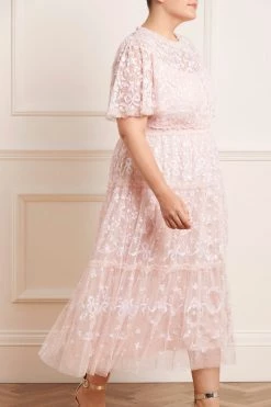 Needle & Thread Holding LTD All - Womenswear Emilana Short Sleeve Ballerina Dress